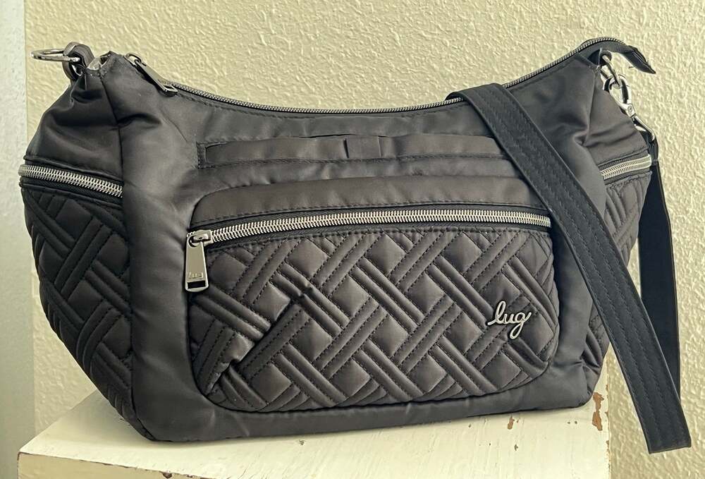Lug CHA CHA Crossbody RFID Adjustable Strap Black